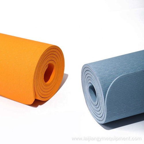 Gym 6MM Single Double Color mat de yoga